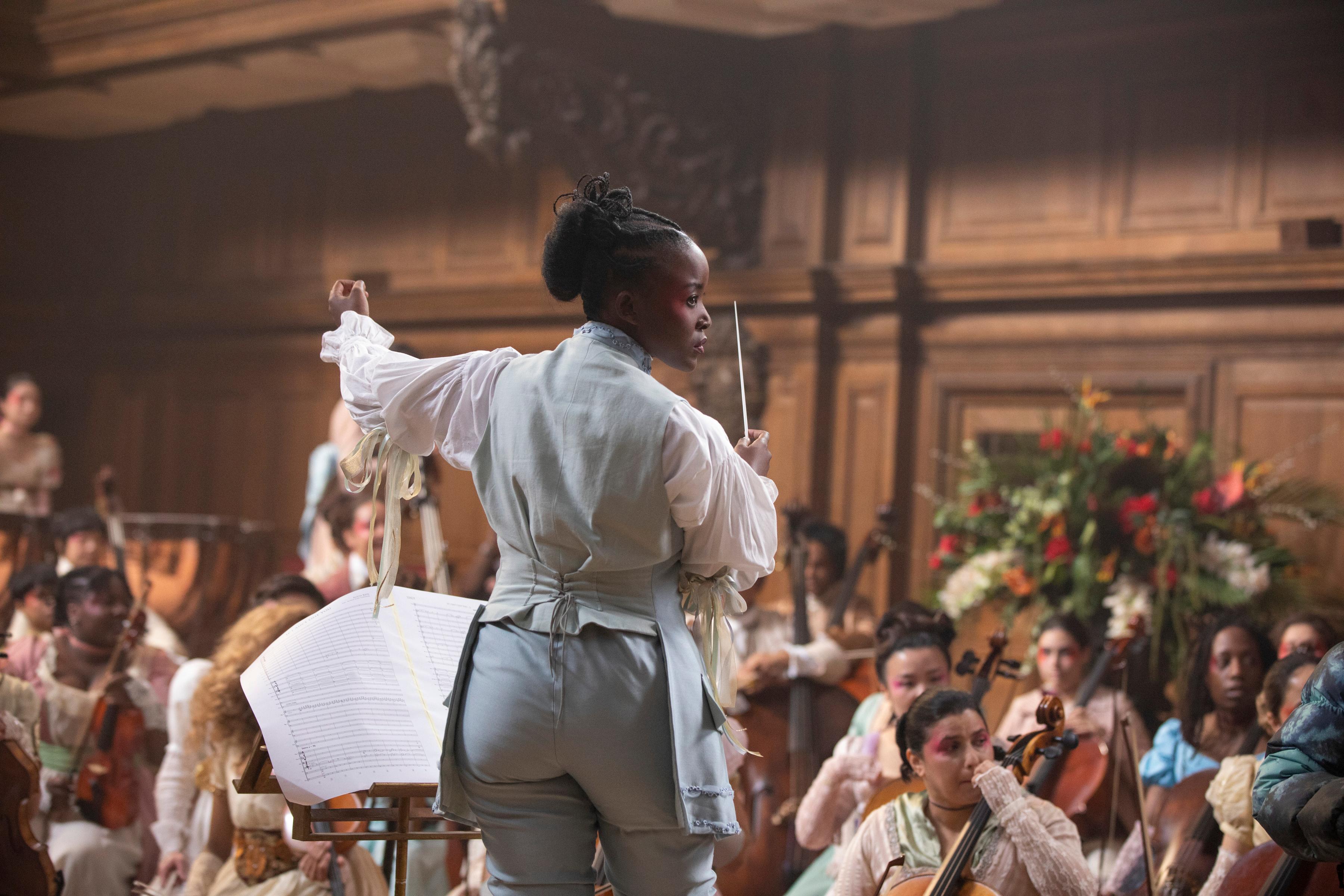 Queen Charlotte behind the scenes